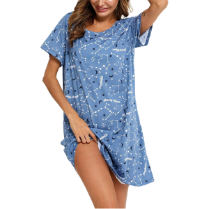 Ensemble de pyjama en modal grande taille pour femmes, col en V, sans manches, vêtements de nuit, bordure en dentelle, décontracté, sexy, vêtements de nuit unis, teinture unie, doux, cordon de serrage, été - Product Image 1