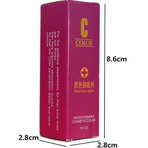 น้ำยาล็อคสีไมโครเบลดดิ้ง 15 มล. ผลิตภัณฑ์บำรุงหลังการสักคิ้วถาวร - Product Image 6