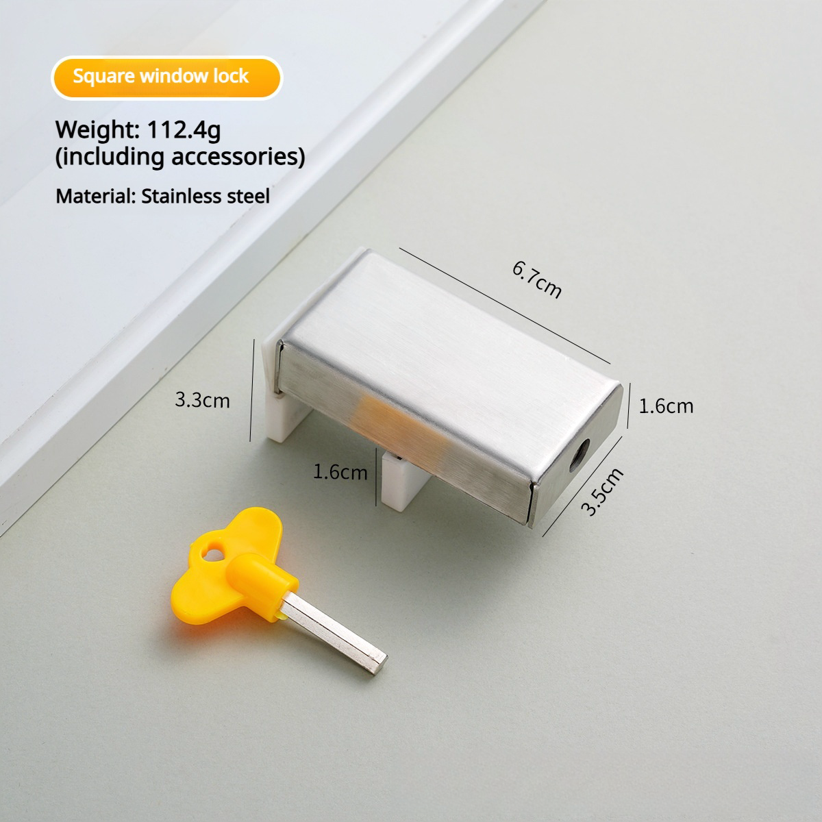 ประเภท C: กุญแจหกเหลี่ยม