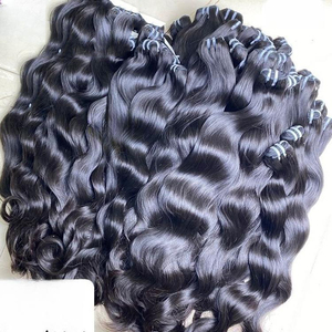 Vente en gros faisceau de cheveux humains bruts cuticule alignée double tirage cheveux cambodgiens bruts grade 12a faisceau de cheveux humains fournisseur - Product Image 4