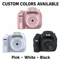 Caméra miniature 64MP 4K avec capteur CMOS, objectif F2.2, batterie au lithium, carte TF, éclairage LED, grand angle, vidéo numérique portable