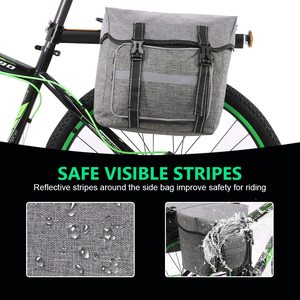 自行车包 防水自行车后架包 便携式自行车座包 公路自行车储物包 - Product Image 3