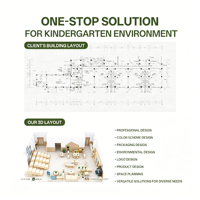 Ensemble d'étagères Montessori Hikeylove pour enfants, bibliothèque ouverte, organisateur pour tout-petits, mobilier pour chambre d'enfant, salle de jeux, maternelle