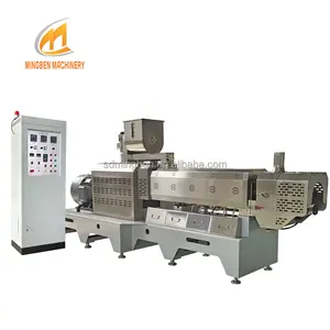 High quality cheese ball snacks food corn puffed making machine extruded corn puff food machines plant production line equipment