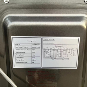 <span class=keywords><strong>เครื่อง</strong></span><span class=keywords><strong>ซัก</strong></span>ผ้าไฮเซ่นส์ คุณภาพสูง ระบบอัจฉริยะ ขนาด 14 กก. แบบไดรฟ์ตรง ความถี่แปรผัน ถังซักอัตโนมัติเต็มรูปแบบ - Product Image 6