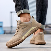 Nouvelles Chaussures de Sécurité Décontractées de Haute Qualité à Coupe Basse avec Tige en Maille et Semelle Extérieure en Caoutchouc, Protection des Orteils en Acier pour Travaux Extérieurs et Construction, Automne