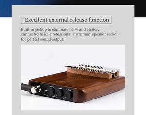 17 teclas EQ Kalimba Kimi Kalimba <span class=keywords><strong>Cega</strong></span> kalimbaProfessional Electric Kalimba Finger Piano - Product Image 4