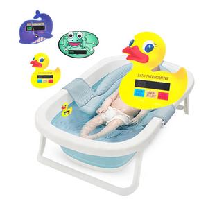 Termômetro Digital de Cristal Líquido em Forma de Cartão, Termômetro para Banho de Bebê, Termômetro de Chuveiro em Forma de Pato para Crianças - Product Image 3