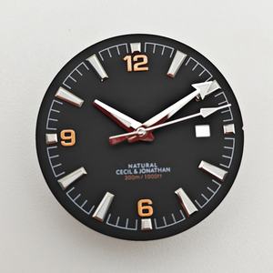 OEM ODM Accessoires de cadran de montre personnalisés LOGO Cadran et aiguilles 33 mm Ensemble compatible avec les mouvements 8215 2813 - Product Image 4