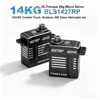 Servo Digital RC de Alto Torque de 14.8KG con Engranajes Metálicos para TRX4M 1/18 Crawler TRX4 SCX10 1/10 Avión