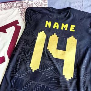 Camiseta de Fútbol Masculina al por Mayor, Versión Jugador de Tailandia, Edición Especial México, Negra, 100% Poliéster Transpirable, Cuello Redondo, Manga Corta - Product Image 4