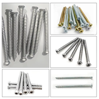 Vis à béton Torx à tête fraisée, vente en gros usine, vis à maçonnerie autotaraudeuse 10.9, pour fixation de cadres de portes et fenêtres en briques, disponible