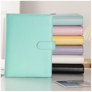 A5 Album Classeur Photocards Couverture Kpop Album <span class=keywords><strong>Photo</strong></span> Simple Photocard Classeur Recueillir <span class=keywords><strong>Livre</strong></span> Album à feuilles mobiles Scrapbook Carte Classeur - Product Image 3