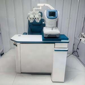 Unidad de Refracción Oftálmica Profesional con Silla Ergonómica y Mesa de Examen Ajustable, Conjunto Completo para Centros de Cuidado Ocular - Product Image 4