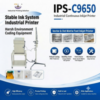 Système d'impression CIJ compatible avec les polices vectorielles, écran tactile HD 10,1 pouces, codeur à jet d'encre continu pour carton