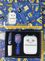 Reloj inteligente OEM para niños, impresora térmica, pulsera, juego de regalo, podómetro, rastreador de historial, llamada 2G, relojes de dibujos animados para niños de la PS-01
