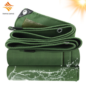 Heavy Duty Tarpaulin 600 Gsm Canvas Waterproof Grade Industrial Tirpal - Uv Resistant <b>Tarp</b> Multi Use Waterproof Canvas Tarpaulin - Product Image 1