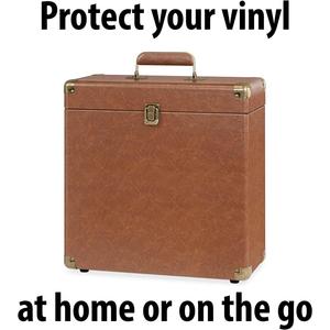 Vintage Vinyl ghi trường hợp thực hiện cho tiêu chuẩn 33 1/3 45 78 rpm hồ sơ linh hoạt giải pháp lưu trữ - Product Image 4