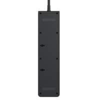 Chargeur de prise intelligent USB de conception simple multiprise standard ue avec panneau carré