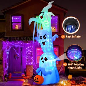 Décorations d'Halloween gonflables effrayantes de 9,8 pieds avec LED intégrées en polyester, prix d'usine, liquidation - Product Image 3