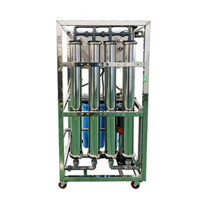 Machine à eau pure de 1 tonne par heure avec pompe haute efficacité et filtre à tambour par osmose inverse pour ligne de production d'eau pure - Product Image 4