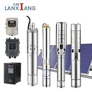 <span class=keywords><strong>Pompe</strong></span> <span class=keywords><strong>solaire</strong></span> 1100W 110V CC sans balais 4 pouces personnalisable OEM <span class=keywords><strong>10m3</strong></span>/<span class=keywords><strong>h</strong></span> Max 65m pour irrigation de puits – Pompes solaires 1100W 110V CC - Product Image 2