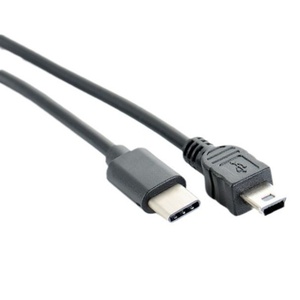 USBC để Mini <span class=keywords><strong>USB</strong></span> OTG Cáp, tương thích với bộ điều khiển trò chơi, máy ảnh, GPS, Dash Cam, đen - Product Image 5