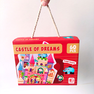 Castillo y sueño Seis en uno gran rompecabezas educación temprana iluminación océano animal juguetes cognitivos niños aprendiendo juguetes temáticos - Product Image 4