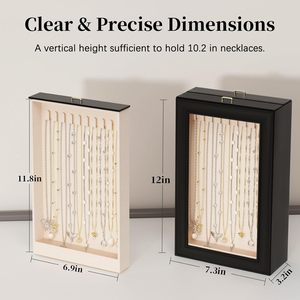 Cadre flottant 3D personnalisé avec logo, rectangulaire ou carré, fixation murale, fermeture magnétique, film PE transparent, acrylique, collier de perles, bracelet - Product Image 5