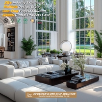 Servicio de Diseño de Interiores para Zonas Residenciales de Estilo Victoriano, Decoración del Hogar, Solución de Proyecto Gráfico, Construcción de Bodega de Vino Real
