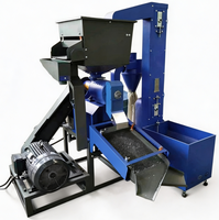Moulin à riz diesel haute efficacité, machine commerciale multifonctionnelle pour le décorticage et le broyage du riz