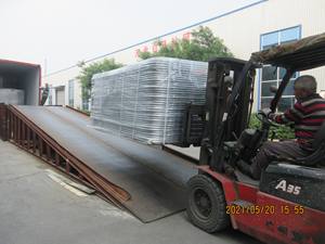 Barriera d'acciaio galvanizzata portatile di controllo della folla di traffico di HAIAO per la barriera temporanea di controllo della folla di evento stradale dell'automobile con i piedi piatti - Product Image 6