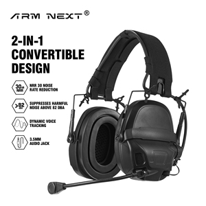 Усилитель, Новое поступление, 30 дБ, электронные тактические наушники для защиты слуха, беспроводной микрофон, шумоподавляющие наушники - Product Image 2