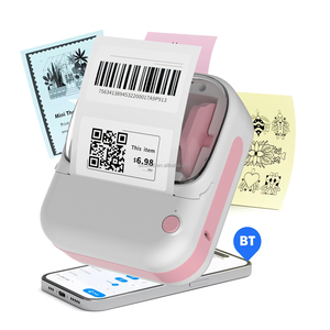 Impresora de bolsillo portátil de alta calidad, múltiples fuentes/Emojis/etiqueta adhesiva de imagen, Impresión de organización del hogar, Mini Impresora usada - Product Image 1