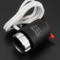 Actionneur thermique électrique 230V NC normalement fermé pour collecteur de chauffage par le sol, actionneur thermostatique de chauffage au sol IP54