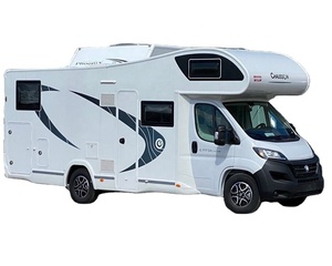 Autocaravana Blanca de Lujo para Acampar, Utilizada como Vivienda sobre Ruedas, Aplicación para Vehículos con Número OEM. Caravana Camper - Product Image 1