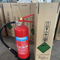 Extincteur à poudre sèche ABC 6 kg, structure renforcée, prix usine, certifié CE EN3