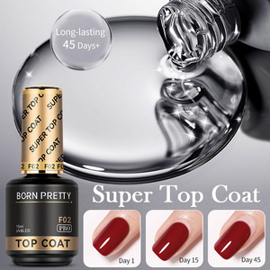 BORN PRETTY PRO 15ml Gel Funcional Para Uñas Base Top Coat Base de Goma Esmalte en Gel Sin Limpieza Alto <span class=keywords><strong>Brillo</strong></span> OEM Logo Personalizado Gel Para Uñas - Product Image 1