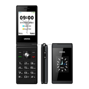 El teclado grande del botón de <span class=keywords><strong>la</strong></span> función SOS UNIWA X28 vende al por mayor el teléfono móvil del tirón del G / M de <span class=keywords><strong>la</strong></span> pantalla - Product Image 1