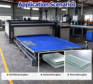 PLC 제어 유리 적층 가마 기계 고효율 적층 유리 라인 듀얼 트랙 380V/220V 3-18mm 두께 - Product Image 5