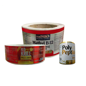 Premium pharmaceutical <b>labels</b>; custom vinyl <b>labels</b> for pharmaceutical products, perfumes, juice bottles and health supplements - Product Image 1