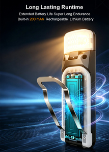 Luz LED de Lectura Portátil con Clip y Brillo Ajustable, con Luz Blanca para Dormitorio, con Logotipo Personalizado, Regalo de Lectura con Impresión Personalizada - Product Image 6