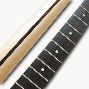 Oferta especial: Mástil de guitarra ST de 22 trastes de arce canadiense con diapasón de palisandro con acabado nitro y marcadores de puntos MOP - Product Image 2