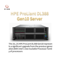 Nouveau serveur en rack HPE DL388GEN10 380G10 2U Intel 2x5215R 2,1 GHz 4x16 Go de mémoire 2,4 To de disques durs SAS 800 W DL380G10+ 380GEN11