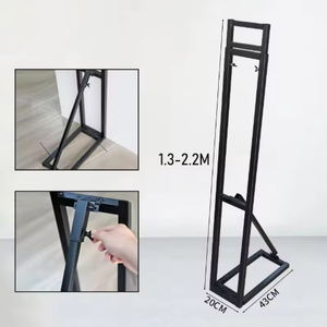 热销铁制庆典派对拱门道具可定制尺寸颜色高度可调节便携式可折叠室内/室外KT板 - Product Image 5