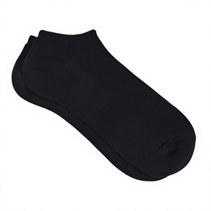 Chaussettes de basketball montantes rayées rouge et bleu marine, respirantes, tissées, ajustement parfait, 75 % nylon, pour adultes, saison printemps - Product Image 6