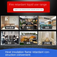 Échantillon Gratuit Peinture Mince Ignifuge pour Bois Revêtement Liquide Anti-Flamme Transparent Blanc Gris Peinture en Aérosol pour Appareils Électroménagers Shanghai