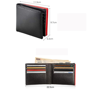 Portefeuille à deux volets pour hommes, <span class=keywords><strong>porte</strong></span>-<span class=keywords><strong>monnaie</strong></span> de grande capacité, fabriqué par les meilleurs Artisans du <span class=keywords><strong>cuir</strong></span>, - Product Image 3