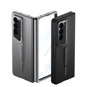 ฝาครอบผิวด้าน PC แบบบางพิเศษสำหรับ Samsung Galaxy Z Fold 5ฝาครอบกระจกด้านหน้าพับได้4พับ6เคสโทรศัพท์มือถือพร้อมใบมีด - Product Image 2