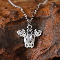 Pendientes de botón geométricos unisex de plata antigua estilo vaquero moderno con diamantes para fiestas y aniversarios
